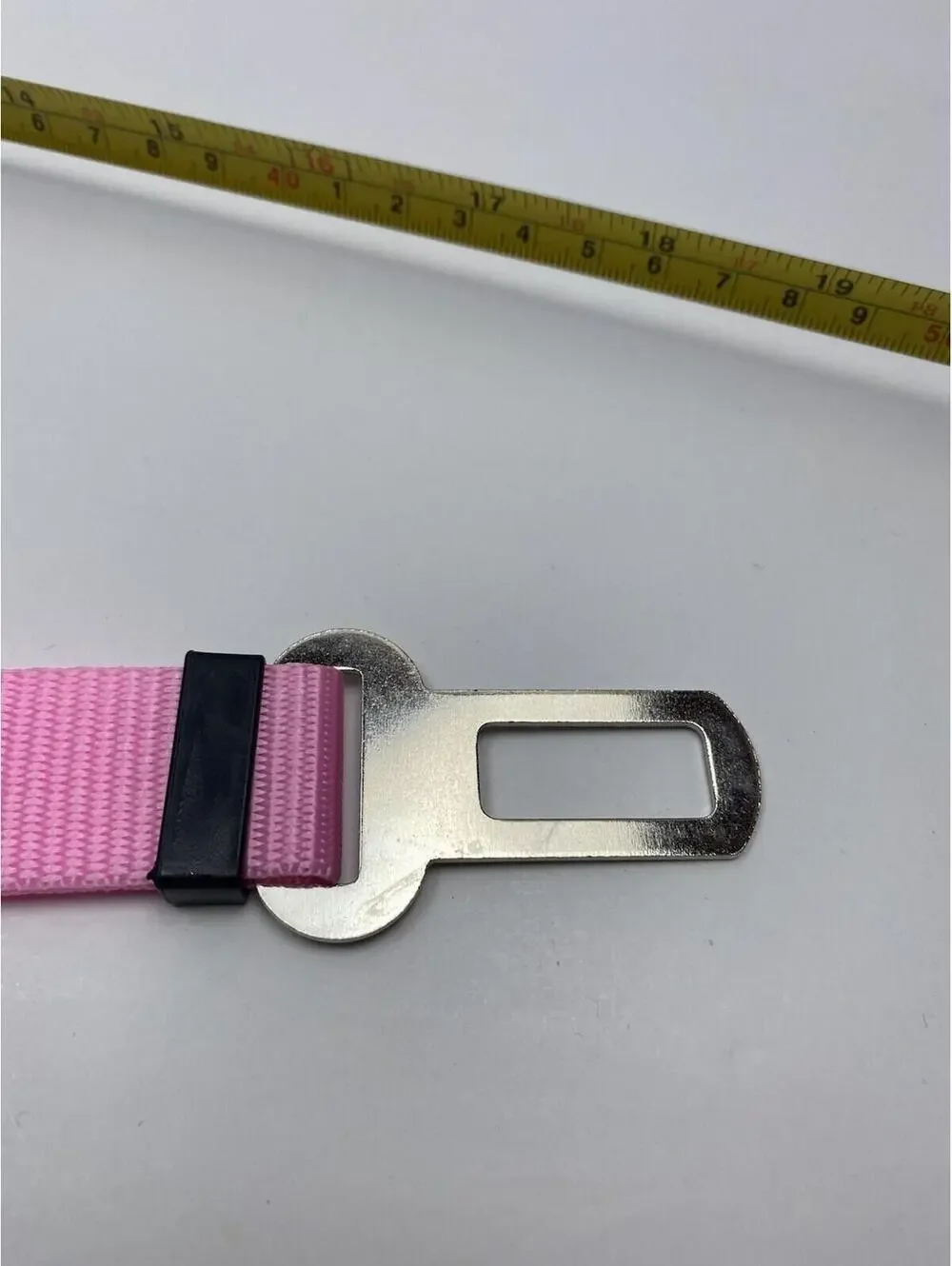 Pink Adjustable Dog Seat Belt Pet Car Safety Harness Travel Accessory New
